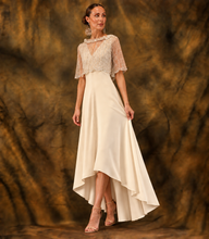Load image into Gallery viewer, Fely Campo High-low Dress with Sequins Jacket
