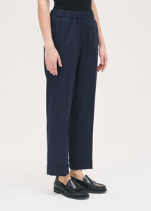 Rosso35 Full Length Check Trousers