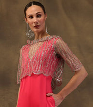 Load image into Gallery viewer, Fely Campo High-Low Dress with Sequins Jacket
