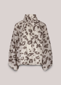 Summum Blouse with Bow Tie Neck