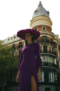 Fely Campo Purple Dress