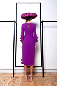 Fely Campo Purple Dress