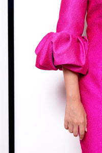 Fely Campo Pink A-Line Dress