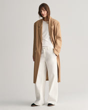 Load image into Gallery viewer, Gant High Neck Rib Tank Top in White
