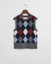 Load image into Gallery viewer, Gant Argyle C-Neck Vest
