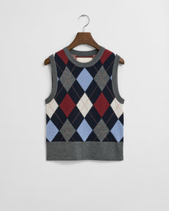 Gant Argyle C-Neck Vest