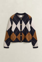 Load image into Gallery viewer, Gant Argyle C-Neck Cardigan
