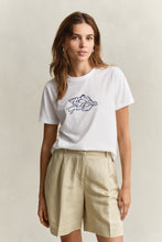 Load image into Gallery viewer, Gant Graphic Print T-Shirt in White
