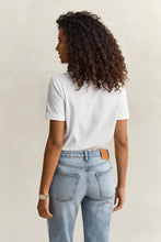 Load image into Gallery viewer, Gant  Shield Piqué Polo Shirt in White
