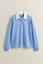 Load image into Gallery viewer, Gant Rugger Sweatshirt in Hydraangea Blue
