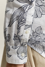 Load image into Gallery viewer, Gant Floral Print Shirt in Evening Blue
