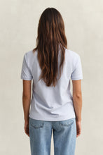 Load image into Gallery viewer, Gant  Shield Piqué Polo Shirt in Light Blue
