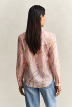 Load image into Gallery viewer, Gant Printed Long-Sleeve Shirt in Apricot Pink
