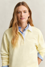 Load image into Gallery viewer, Gant Rugger Sweatshirt in Vanilla Yellow
