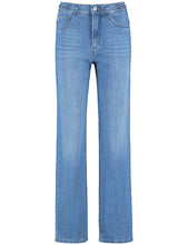 Load image into Gallery viewer, Gerry Weber Mir:Ja Wide-Leg Jeans in Blue
