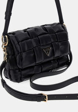 Load image into Gallery viewer, Guess Marion Woven Bag in Black
