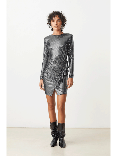 Suncoo Coco Metallic Dress