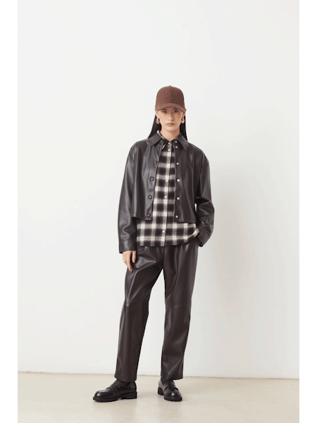 Suncoo Joe Trousers in Burgundy
