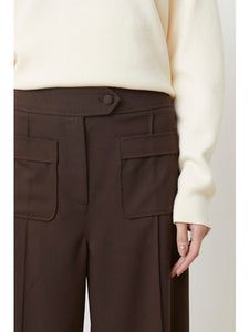 Suncoo Jerry Trousers in Brown