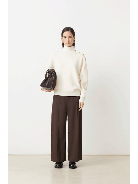 Suncoo Jerry Trousers in Brown