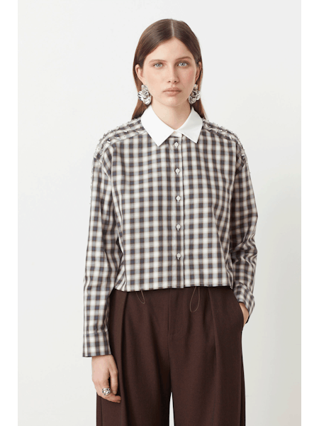 Suncoo Luigi Polo Top in Chocolate