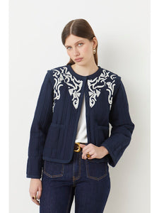 Suncoo Daho Jacket in Navy