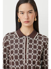 Load image into Gallery viewer, Suncoo Paolo Polo Cardigan in Brown
