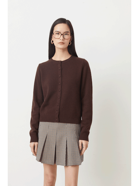 Suncoo Geski Cardigan in Brown