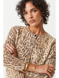 Suncoo Gacia Cardigan in Leopard