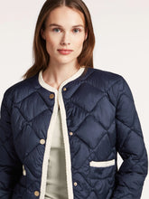 Load image into Gallery viewer, Beaumont Heidi Jacket in Navy/White

