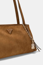 Load image into Gallery viewer, Guess Devon Shoulder Satchel Bag in Brown
