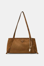 Load image into Gallery viewer, Guess Devon Shoulder Satchel Bag in Brown
