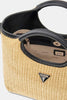 Guess Kirsten Satchel Bag in Natural/Black
