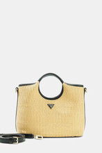 Load image into Gallery viewer, Guess Kirsten Satchel Bag in Natural/Black
