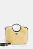 Guess Kirsten Satchel Bag in Natural/Black