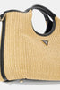 Guess Kirsten Satchel Bag in Natural/Black