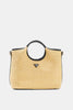 Guess Kirsten Satchel Bag in Natural/Black