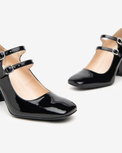 NeroGiardini Patent Pumps