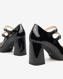 NeroGiardini Patent Pumps