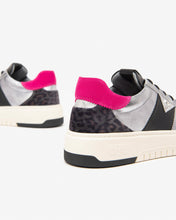 Load image into Gallery viewer, NeroGiardini Leather, Suede and Technical Fabric Trainers in Silver
