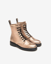 Load image into Gallery viewer, NeroGiardini Metallic Laced Boot
