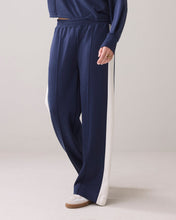 Load image into Gallery viewer, Summum Navy -Noir Scuba Trousers
