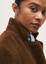 Load image into Gallery viewer, Rosso35 Alpaca 3/4 Jacket in Cinnamon
