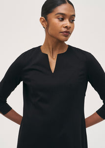 Rosso35 V-Neck Stretch Jersey Dress