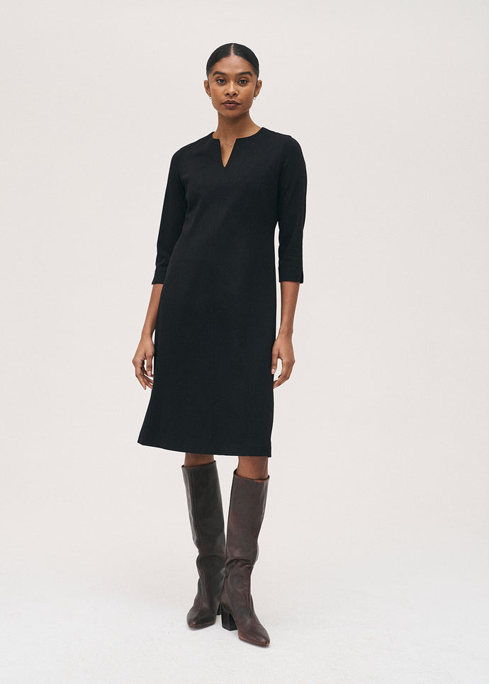 Rosso35 V-Neck Stretch Jersey Dress