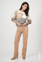 Load image into Gallery viewer, Monari Knitted Jumper with Floral Details
