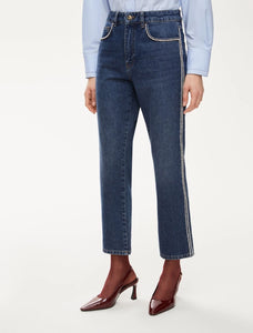 iBlue Dianashine Jeans in Navy