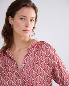 Summum Red Print Shirt