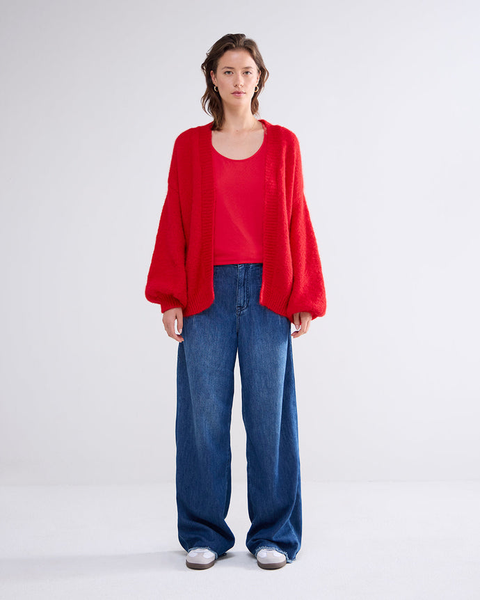 Summum Red Cardigan