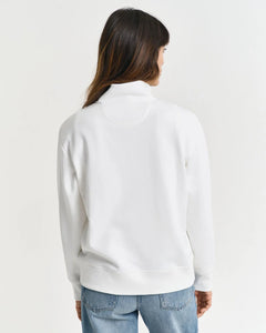 Gant Shield 1/2 Zip in White